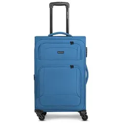 Smartbox Weichgepäck-Trolley Edition 04 - Koffer mit 4 Rollen, aus strapazierfähigem Polyester, bietet Dehnfalte für zusätzlichen Platz und inkludiertes Zahlenschloss für sicheres Reisen.