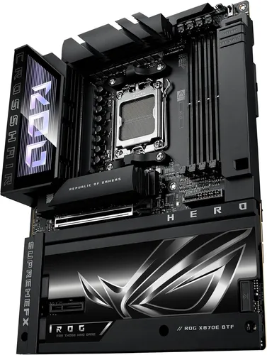 Asus 90MB1KR0-M0EAY0 Mainboard - Mainboard für AMD AM5, ideal für extreme Übertaktung mit fortschrittlichen BIOS-Funktionen und exklusivem ROG-Kühlsystem.