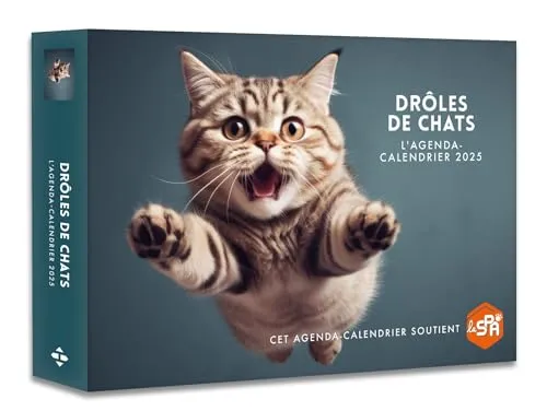 Agenda - Calendrier Drôles de chats 2025