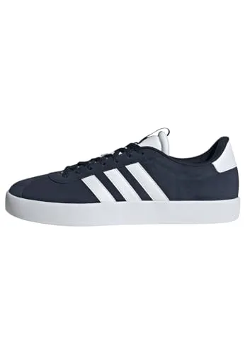 adidas VL COURT 3.0 Sneaker Herren - Klassische Schuhe in legend ink mit gepolstertem Futter und Gummi-Außensohle, ideal für Alltag und Freizeit.