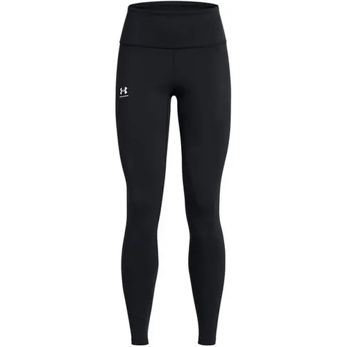 Under Armour Rival Legging XS - Komfortable Laufhose für Damen - Lange Laufhosen für Damen, gefertigt aus weichem Baumwollmix mit hohem Bund für optimalen Halt und Tragekomfort.