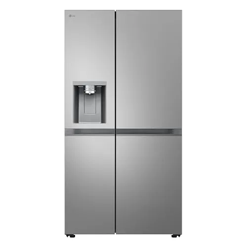 LG GSLE81PYBD Side-by-Side Kühlschrank mit Eis- und Wasserspender - Total No Frost: Keine Eisbildung für mühelose Reinigung. LINEARCooling sorgt für konstante Temperaturen und längere Frische. Integrierter Wasserspender mit hygienischer UVnano-Technologie für mehr Komfort.