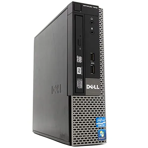 Dell Optiplex 7010 USDT Mini Desktop-PC | Core i5 bis zu 3,80 GHz Windows 11 Pro | 8 GB RAM SSD 240 GB | Serielle Schnittstelle RS232 | Small PC Unternehmen Büro Schreibtisch (überholt)