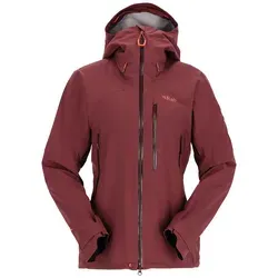 Rab Damen Firewall Mountain Regenjacke - XS - Deep Heather