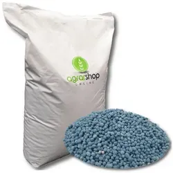 Agrarshop Blaudünger Universal 25 kg - Mineralischer Rasendünger für optimales Wachstum von Rasen und Blumen, ideal für alle Jahreszeiten mit einer Aufwandmenge von nur 70-150 g/m².