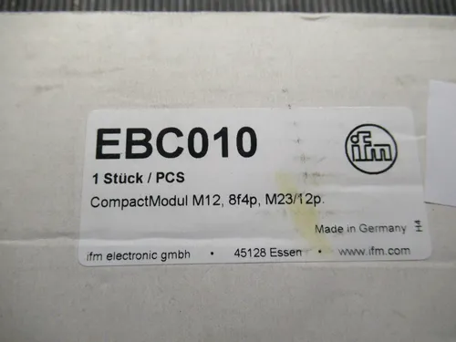 IFM Zentralverteiler EBC010