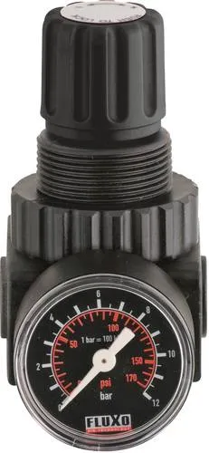 Aerotec FX 3100 Druckregler 1/4'' 2010203 - Druckregler für Kompressoren mit präziser Druckverstellung und integriertem Manometer, ideal für optimale Druckkontrolle.