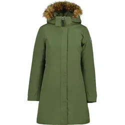Icepeak Alcoa Winterjacke Damen - Grün - 36 - Wasserdichte Damen Winterjacke von Icepeak aus der A.W.S. Active Serie, atmungsaktiv und mit abnehmbarer Kapuze. Ideal für kalte Tage und Outdoor-Aktivitäten.
