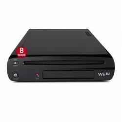 Nintendo Wii U Wii-U Konsole 32 GB Flashspeicher in Schwarz ohne alles - als Ersatz B-Ware