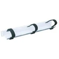 Apra-Gruppe apraNET Rack-Kabelführungselement 1U - Hellgrau, RAL 7035 - Praktisches, gewinkeltes Kabelführungselement für 19" Racks. Optimale Kabelführung und -organisation für einen aufgeräumten Arbeitsplatz.