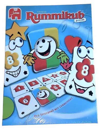 Rummikub Junior Der Spielspaß mit Lerneffekt Jumbo Familienspiel NEU