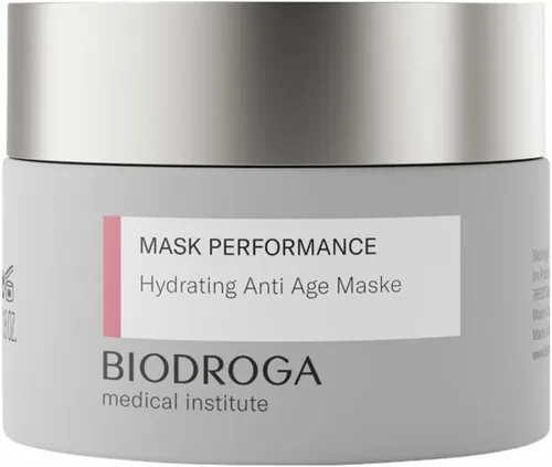 Biodroga Medical Institute Mask Performance Hydrating Gesichtsmaske 50 ml - Intensive Pflege mit 5-fach Peptid Complex und Oligo Hyaluronsäure. Für ein strafferes, glatteres Hautbild. Ideal für die tägliche Körperpflege.
