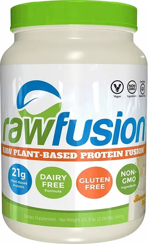 SAN RawFusion Natural Chocolate 904g - Pflanzliches Proteinpulver - Diätergänzungsmittel mit natürlichem Schokoladengeschmack, ideal für Muskelaufbau und gesunde Ernährung.