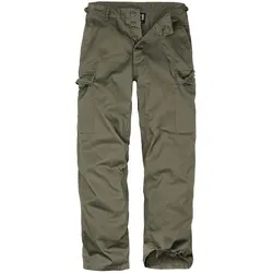 bw-online-shop Rangerhose oliv, Größe L - Wanderhose im Cargostyle mit verstellbarem Bund und vielen Taschen für optimalen Stauraum. Strapazierfähig und bequem – ideal für Outdoor- und Freizeitaktivitäten.