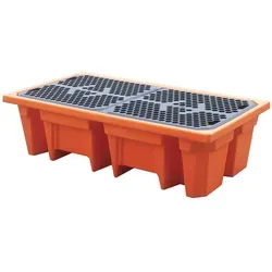 Kingspan PE Auffangwanne 240 Liter - Zubehör für Sicherheitstechnik, optimale Lösung zur sicheren Auffangung von Flüssigkeiten mit einem Volumen von 240 Litern.