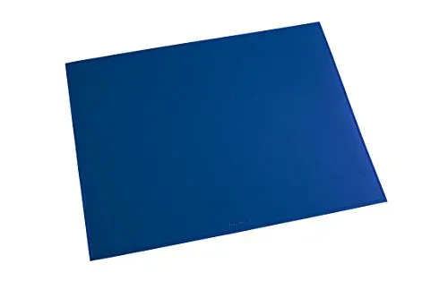 Läufer 40655 Durella Schreibtischunterlage, 52x65 cm, blau, rutschfeste Schreibunterlage für hohen Schreibkomfort