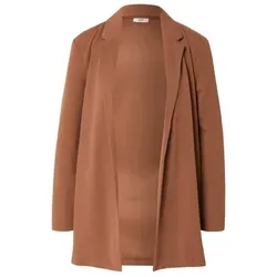 JDY Kurzblazer Geggo - Eleganter Unifarbener Blazer in Rostbraun - Stylischer Kurzblazer aus hochwertigem Jersey-Material für einen modernen Look, ideal für jeden Anlass. Pflegeleicht und bügelbar, perfekt kombinierbar.