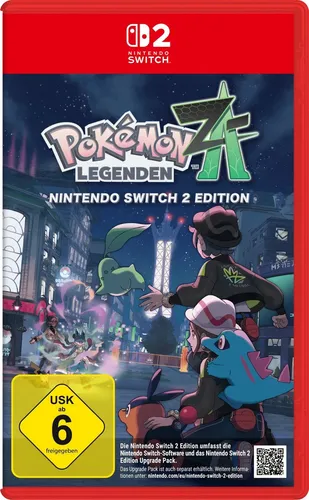 Pokemon-Legenden: Z-A - Switch 2 Edition - Nintendo Switch-Spiel, erlebe ein neues Abenteuer in Illumina City mit spannenden Action-Adventure-Elementen und Rollenspiel-Features, ideal für Fans von Pokémon.