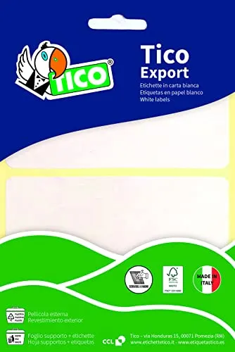 Tico E-4828 Export Etichetta von 48x28 mm, 120 Etichette