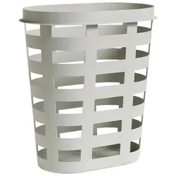 Hay Basket Aufbewahrungskorb L hellgrau - Körbe - Stilvoller hellgrauer Aufbewahrungskorb aus strapazierfähigem Polypropylen, ideal für Wäsche, Spielzeug oder Zeitschriften und perfekt für jedes Interieur.