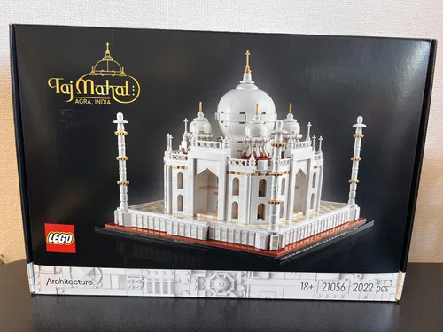 LEGO Architecture Taj Mahal - Modellset 21056, detailgetreue Nachbildung eines architektonischen Weltwunders als einzigartiges Andenken und ideales Geschenk