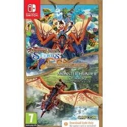 Monster Hunter Stories Collection - Nintendo Switch RPG - Erlebe die Abenteuer der Monster Riders! Züchte, trainiere und kämpfe mit Monstern im Monster Hunter Universum. Tauche ein in eine fesselnde RPG-Welt voller strategischer Kämpfe und einzigartiger Bindungen.