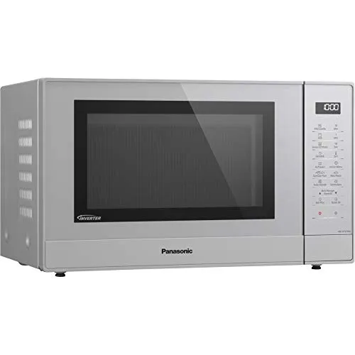 Panasonic NN-GT47KMGPG Inverter-Mikrowellenherd - Mikrowelle mit 31 l und 24 automatischen Programmen, inklusive Turbo-Defrost und Genius-Sensor für perfekte Garergebnisse.