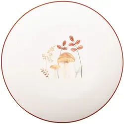 Clayre & Eef Frühstücksteller in Weiß - Ø 20 cm