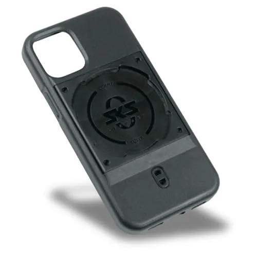 SKS GERMANY COMPIT Cover für iPhone 13 Mini Handyhülle mit Befestigungsvorrichtung für COMPIT System (angenehme Haptik, stoßabsorbierend, mit Befestigungsvorrichtung, aus abriebfestem Kunststoff)