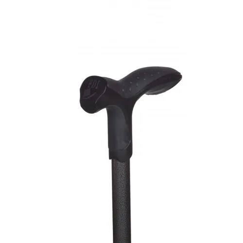 FDI France MEDICAL Gehstock Antar Soft Step, Schwarz - Gehstöcke, ergonomischer Griff für maximalen Komfort und Stabilität beim Gehen.