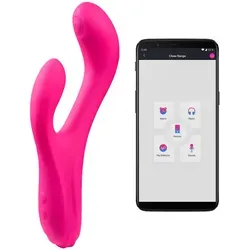 Lovense Osci 3 Heating Rabbit - Innovativer Rabbit-Vibrator für doppelte Stimulation, mit App-Steuerung und Wärmefunktion für unvergleichliche Lust. Ideal für aufregende Abenteuer im Schlafzimmer oder Bad.