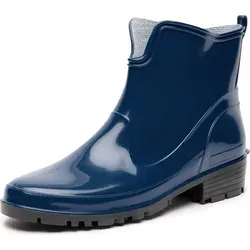 Ladeheid Gummistiefeletten LA-930 - Wanderschuhe für Frauen, wasserfest und bequem, ideal für Spaziergänge und Gartenarbeit. Robuste PVC-Stiefel mit einfacher Ein- und Ausstiegshilfe.