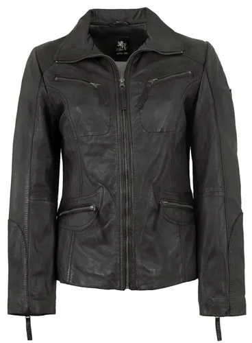 Otto Kern Lederjacke Katta/L - Damen Lederjacke Lammnappa schwarz