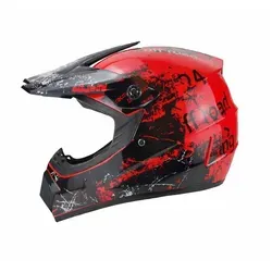 FunSport-Factory Motocrosshelm Racin für Kinder – Offroad Helm XL (59 cm) - Robuster Motocrosshelm mit stufenlos verstellbarem Schnellverschluss und effizientem Belüftungssystem. Ideal für Offroad-Abenteuer und Scooter. Sicherheit und Komfort für kleine Fahrer!