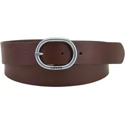Levi's Women's RED TAB Mainline 100 Leather Belt, braun - Damen-Gürtel aus 100% Rindsleder, strapazierfähig und mit einer eleganten 30 mm Breite für jeden Anlass.