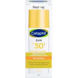 Galderma Cetaphil Sun Daylong SPF 50+ - Regulierung & Schutz für das Gesicht, 50 ml - Entdecken Sie das Cetaphil Sun Daylong SPF 50+, ein regulierendes Fluid für das Gesicht. Schützt die Haut effektiv und ist ideal für den täglichen Einsatz. Jetzt schnell und einfach bestellen!