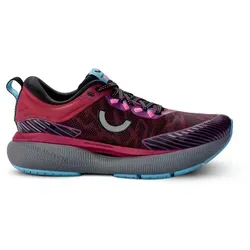 True Motion Damen U-Tech Aion Elements rot 41.0 - Laufschuhe mit innovativer U-Tech-Technologie für optimale Körperausrichtung und Gelenkschutz. Wasserabweisend, atmungsaktiv und mit hervorragendem Grip – ideal für Läufer bei jedem Wetter.