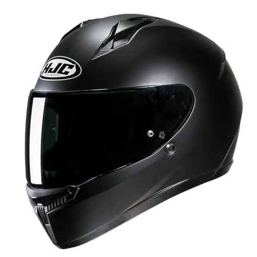HJC C10 SEMI FLAT BLACK L Motorradhelm - ECE 22.06 zertifizierter Motorradhelm, bietet optimalen Schutz und stilvolles Design für anspruchsvolle Fahrer.