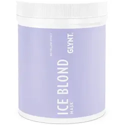 Glynt Ice Blonde Mask 1000 ml - Mattierende Pigment Haarmaske - Shampoos & Spülungen, Jumbo-Größe mit 1000 ml, ideal für blonde Haare, sorgt für Farbschutz und eine mattierende Wirkung.