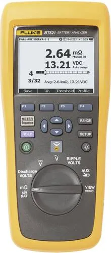 Fluke Bt521 (4489996) - Präzises Multimeter für Elektroinstallationen - Multimeter für Elektrobedarf, bietet exakte Messungen und eine benutzerfreundliche Oberfläche für Profis und Hobbyisten.