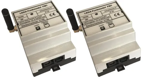 LEDA Kaminofen-Differenzregler Funkmodul LEDA FM1 1004-00885 - Praktisches Funkmodul für den LEDA Unterdruckwächter LUC, erleichtert die Montage ohne Kabelverlegung. Ideal für Kamin- und Kachelofenanlagen in nicht fertiggestellten Räumen.