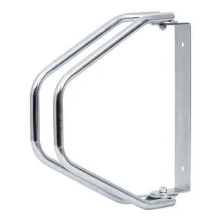 STIER Fahrradständer zur Wandmontage - Verstellbar für 1 Fahrrad - Fahrrad-Einzelständer mit robustem, verzinktem Stahl und bis zu 180° rotierbarem Gestell für einfaches Abstellen. Ideal für alle gängigen Fahrradarten und platzsparend in Keller oder Garage.