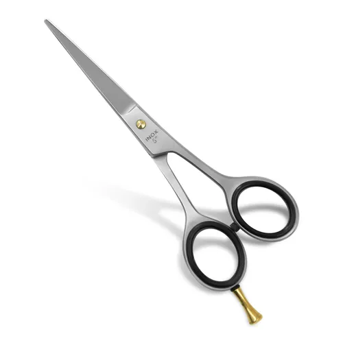 Excellent extra scharfe Premium Friseurschere - Hochwertige Friseurschere von Excellent Solingen für präzise Schnitte. Mit verstellbarer Spannung und rutschfesten Griffen für optimalen Komfort. Ideal für Konturen und Feinschnitt.