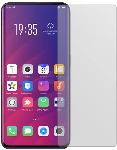 5x Schutzfolie für Oppo Find X Display Folie matt Displayschutzfolie