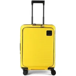 Samsonite Intuo Hartschalenkoffer Handgepäck 55 cm - Erweiterbarer Kabinentrolley - Erweiterbarer Handgepäck-Koffer (55 x 40 x 23/26 cm, 42/48 L) für EasyJet und viele Airlines. Mit TSA-Schloss, praktischer Fronttasche und recyceltem Innenmaterial für nachhaltigen Reisekomfort.