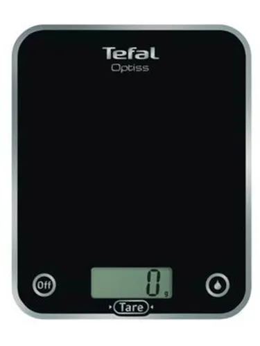 Tefal Küchenwaagen Kitchen Scale Optiss Black - Präzise elektronische Küchenwaage in elegantem Schwarz, ideal für genaue Messungen beim Kochen und Backen.