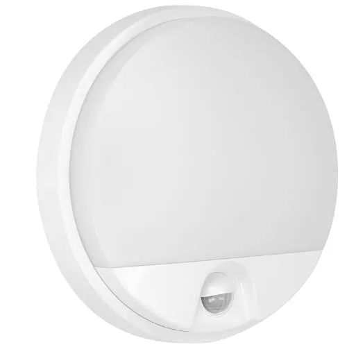 Advitit Agat Moderne Außenlampe mit Bewegungsmelder 4000K - Lampen mit integriertem PIR-Bewegungssensor, ideal für Eingänge und Terrassen. Hohe Lichtleistung von 800 lm und wetterfestes Design für Langlebigkeit.