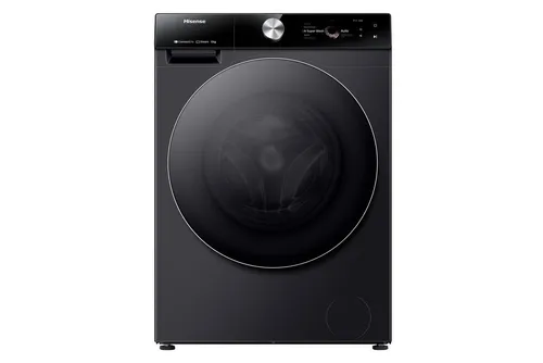 Hisense WF7S1247BB Waschmaschine 12kg - Frontlader mit Wi-Fi ConnectLife App und AI Super Wash für perfektes, umweltfreundliches Waschen ohne Rätselraten. Ideal für große Haushalte.