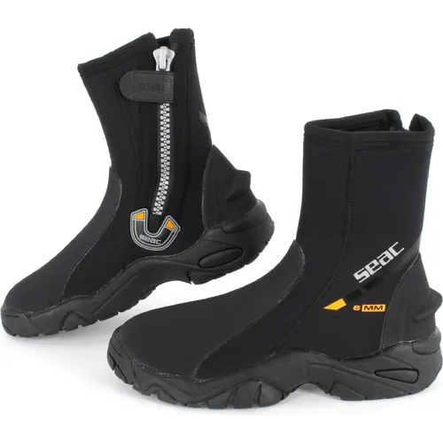 Seac PRO HD, Neopren Füßling für Geräteflossen, schwarz, XXXL