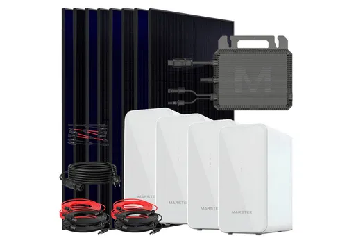 SUNNIVA® 4000W Balkonkraftwerk mit 8,96 kWh Speicher - Effizientes Balkonkraftwerk mit 4000 W Leistung und 8,96 kWh Speicher. Ideal für Heim und Gewerbe, mit korrosionsbeständigen, monokristallinen Modulen und Mikroinverter-Technologie für zuverlässige Energieversorgung.
